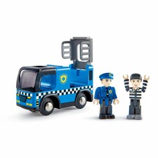 Hape E3738 Police Car With Siren