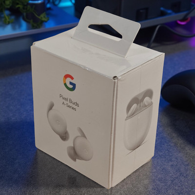 新品Google Pixel Buds A-Series Clearly WT Google Pixel Buds A-Series Wireless Earbuds Clearly White – Brand