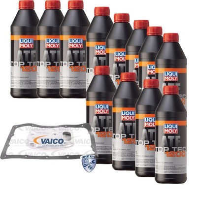12 L Liqui Moly Top Tec ATF 1200 VAICO Getriebeölfilter für Lexus IS I 200