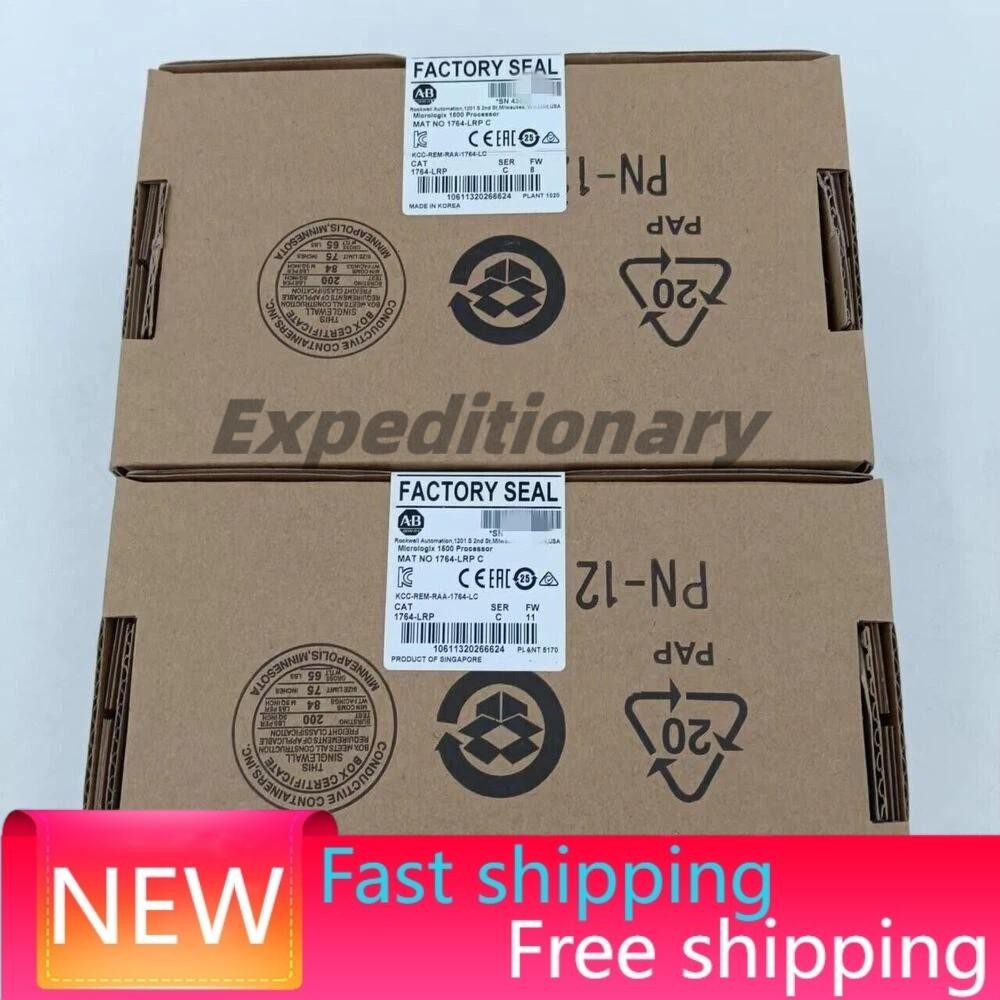 New Factory Sealed Allen-Bradley 1764-LRP SER C MicroLogix1500 Processor PLC