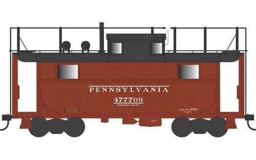 Bowser ~ Escala HO ~ Caboose de acero Clase N5 ~ Pennsylvania PRR #477812 ~ 43374 | Zustand: New