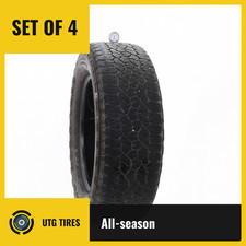 Set Of 4 Used Lt 27565r20 Goodyear Wrangler Trailrunner At - 7-8.532