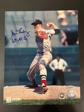 Jim Lonborg Auto Autograph Signed 8x10 Photograph Tri-Star COA