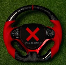 Honda Civic 2012-2015 9th Gen Carbon Fiber Perforated Leather Steering Wheel Honda Civic 2012-2015 9th Gen Carbon Fiber Perforated Leather Steering Wheel