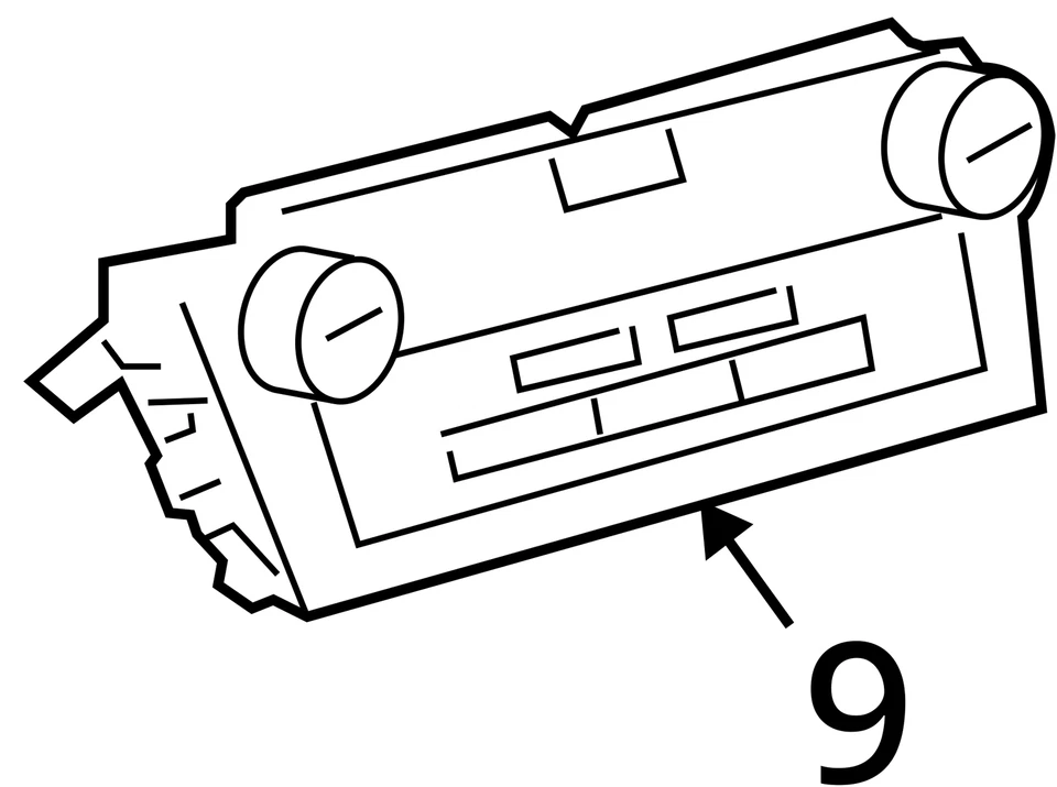 Toyota Camry 2012-2014 calefacción aire acondicionado control de clima temperatura fabricante original DOVQU Foto 4 de 4