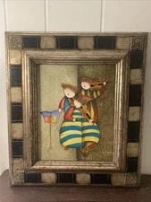 JOYCE ROYBAL Original MODERN ABSTRACT Muscians Oil & Canvas Painting