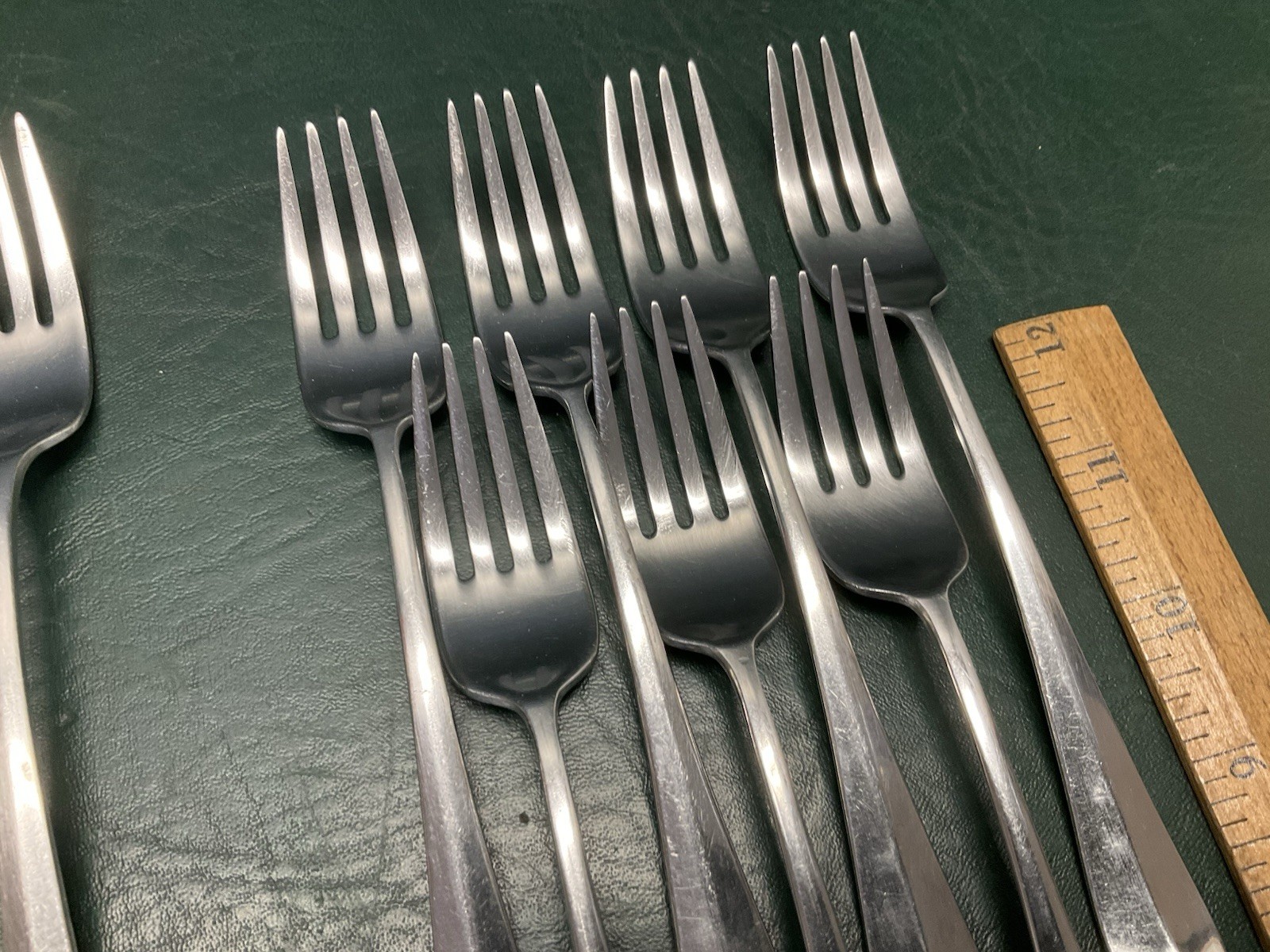 Set of 36 Pcs Gorham Americraft Ethan Allen Stainless Flatware