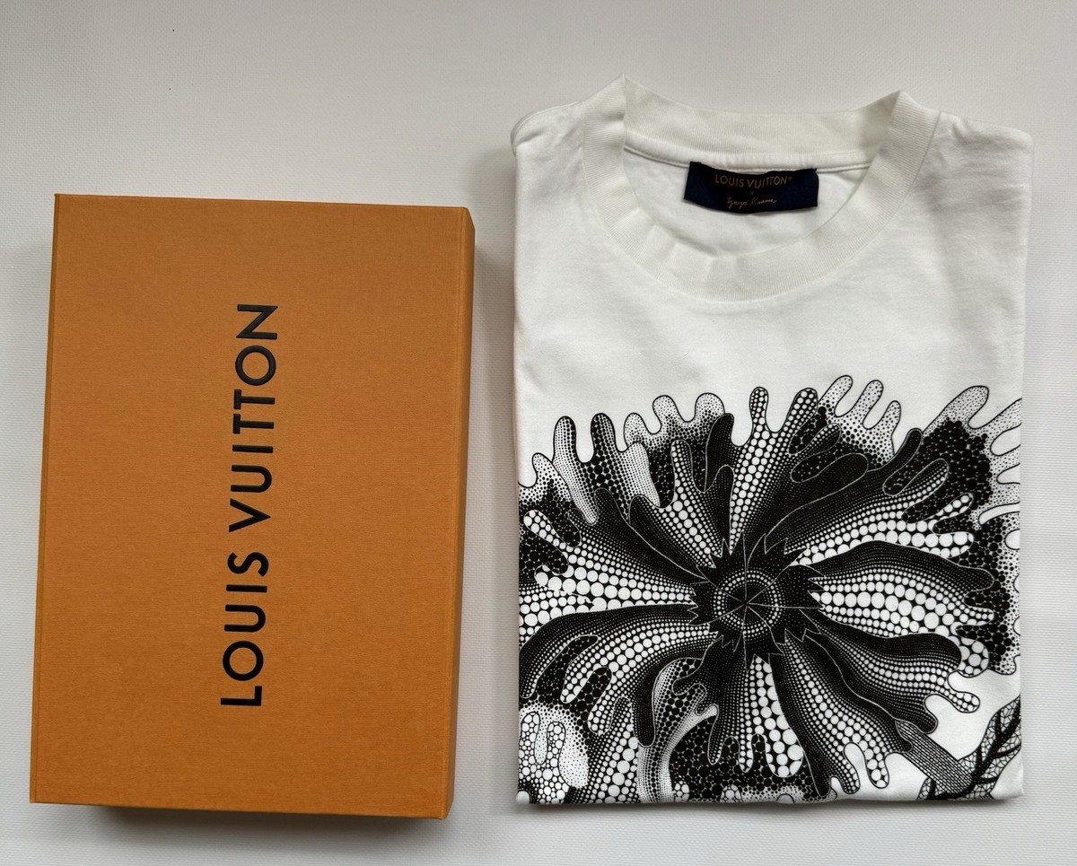 Louis Vuitton x Yayoi Kusama Limited Edition Flower T-Shirt White