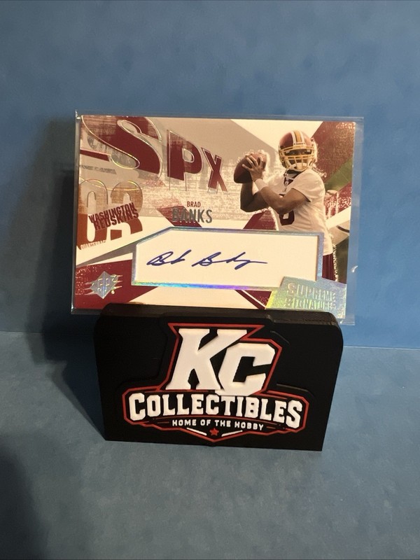 2003 SPx #SS-BB Brad Banks Supreme Signatures Autograph Washington Redskins