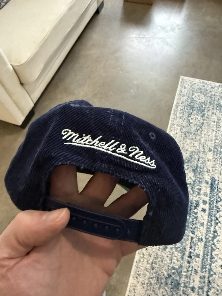 Boné retrô Mitchell And Ness veludo Penn State Snapback - Imagem 2 de 2