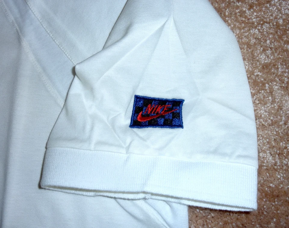 NIKE Checkerboard Polo shirt John McEnroe / Andre Agassi US: L 1985 / 1986 - NEW - Bild 3 von 4