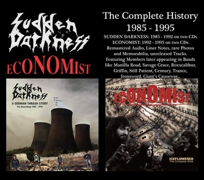 CD Sudden Darkness & Economist The Complete History 1985-1995 4CDs