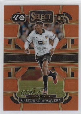 2023-24 Panini Select La Liga Terrace Orange Prizm 28/49 Cristhian Mosquera 13bp