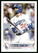 2022 Topps #50 Mookie Betts