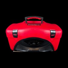 CoolCarry RADIO COOLER Red Portable AM FM Radio Ice Chest