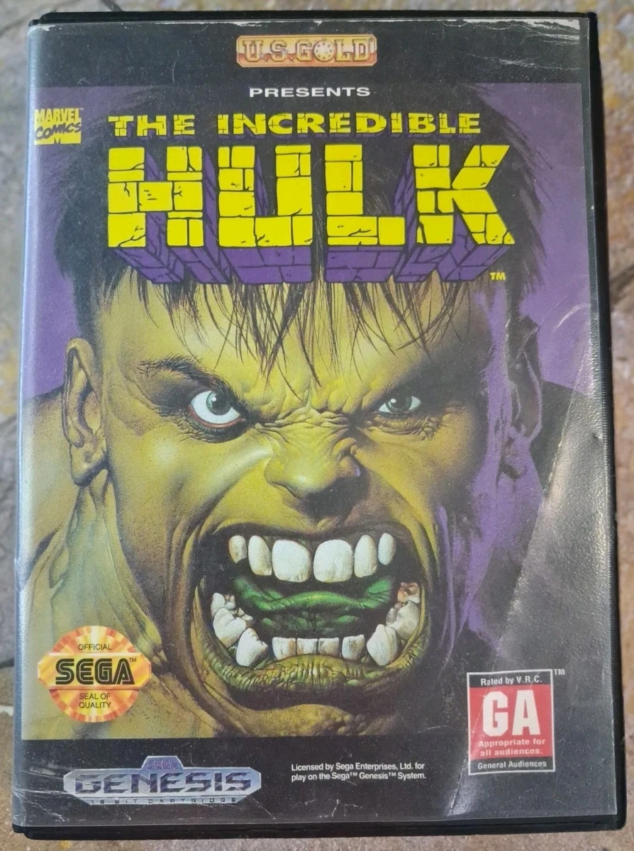 Ficha Técnica de The Incredible Hulk - Versión Kiss para Sega Mega