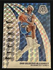 SHAI GILGEOUS-ALEXANDER 2023-24 Panini Mosaic ELEVATE SILVER PRIZM #7 THUNDER