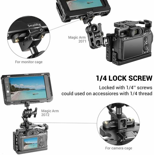 SmallRig Mini Anti-Off Quick Release NATO Rail for NATO Handle Camera Cage 2172 - Picture 2 of 11