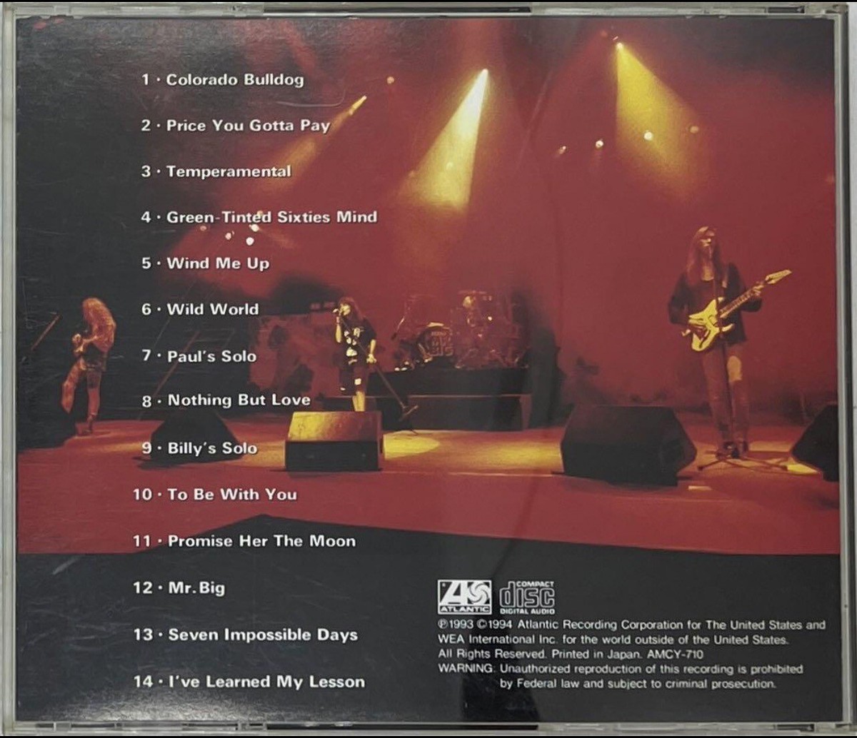 bimo ajiさま専用・MR.BIG Japandemonium 1994 T Mr. Big – Japandemonium – CD (Album), 1994 [r1351014] | Discogs
