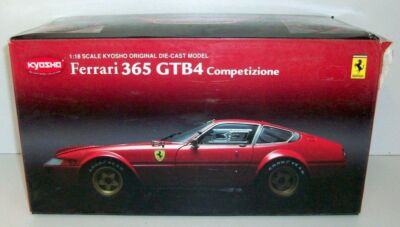 Kyosho 1/18 Scale - 08163R Ferrari 365 GTB4 Competizione No Kyosho 1/18 Scale - 08163R Ferrari 365 GTB4 Competizione No