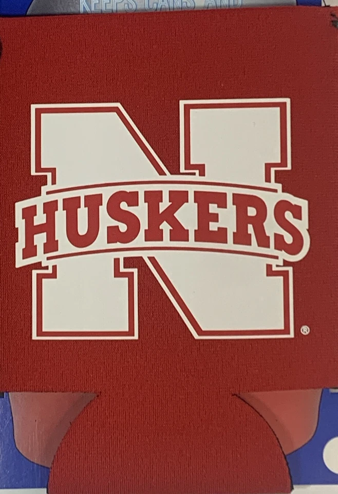 Nebraska Cornhuskers NCAA Kolder Can Koozie Comes In Set Of 4 Different - NEW - Image 4 of 4