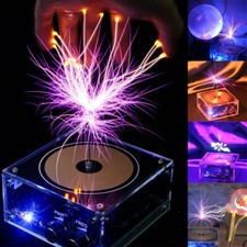 Tesla Spule Plasma Bluetooth Lautsprecher Übertragung Teslaspule Coil Kit DE