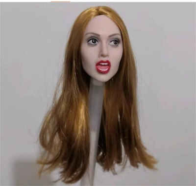 1/6scale Female head Sculpt  Open Mouth  expression  F 12''  Figure PH TBL  Model
