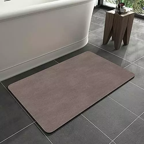 Thin bathroom mat deals
