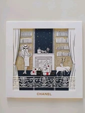 Superbe Carte De Voeux Chanel Décor Relief Année 2020