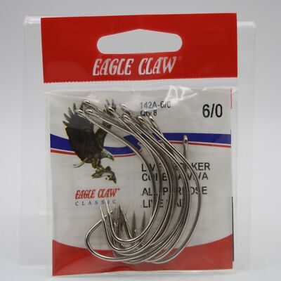 croaker fishing hooks Hi-lo Rig Size 4 (Perch, Spot, Croaker, Kingfish more) this hook will almost lock itself in the jaw Spearpoint Croaker Choker Frog Hook