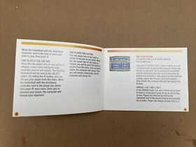 Instruction Booklet Manual ONLY - HOOPS - Nintendo NES - Oval Seal.