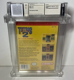 Tetris 2 (Nintendo Entertainment System, 1993) NES WATA 9.6A+ SEALED