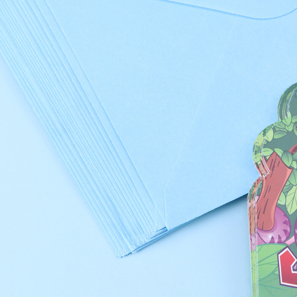 18pcs-cartoon-jungle-theme-invitation-animals-pattern-party-supplies