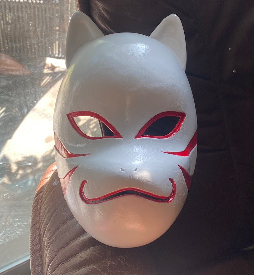 Máscara Cosplay Naruto Shippuden Kakashi Hatake Anbu Balck Ops