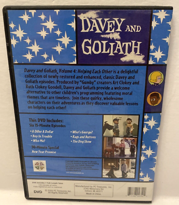 Davey And Goliath Volume 4: Helping Each Other DVD | eBay Davey And Goliath Volume 4: Helping Each Other DVD | eBay