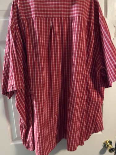 Big And Tall Men Dockers Short Sleeve Shirt Size 5X - Picture 2 of 4