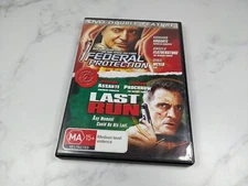 Movie Double Federal Protection & Last Run DVD R4 Action Thriller Duo FAST