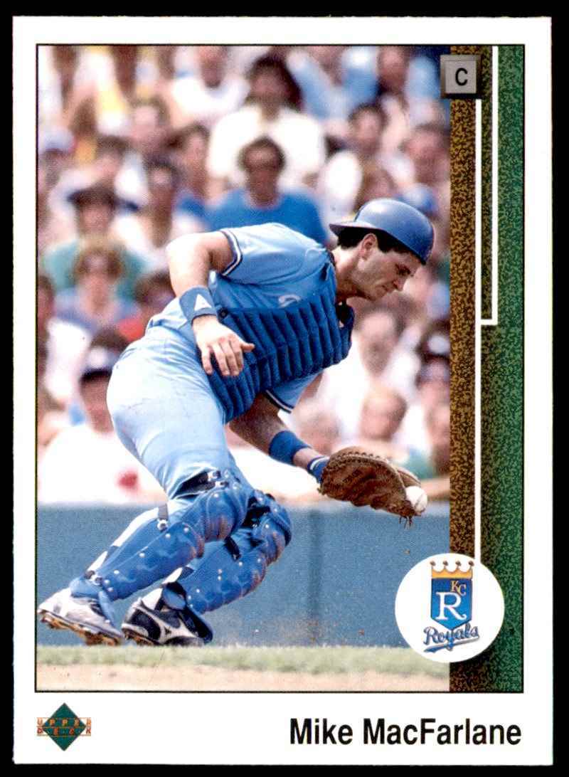 1989 Upper Deck Mike Macfarlane Rookie Kansas City Royals #546