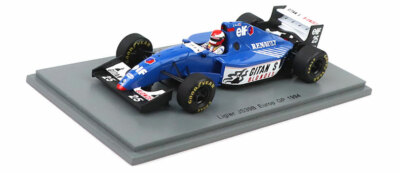 De 1:43 Diecast Modelcar van een Ligier JS39B #25 van de Europese GP