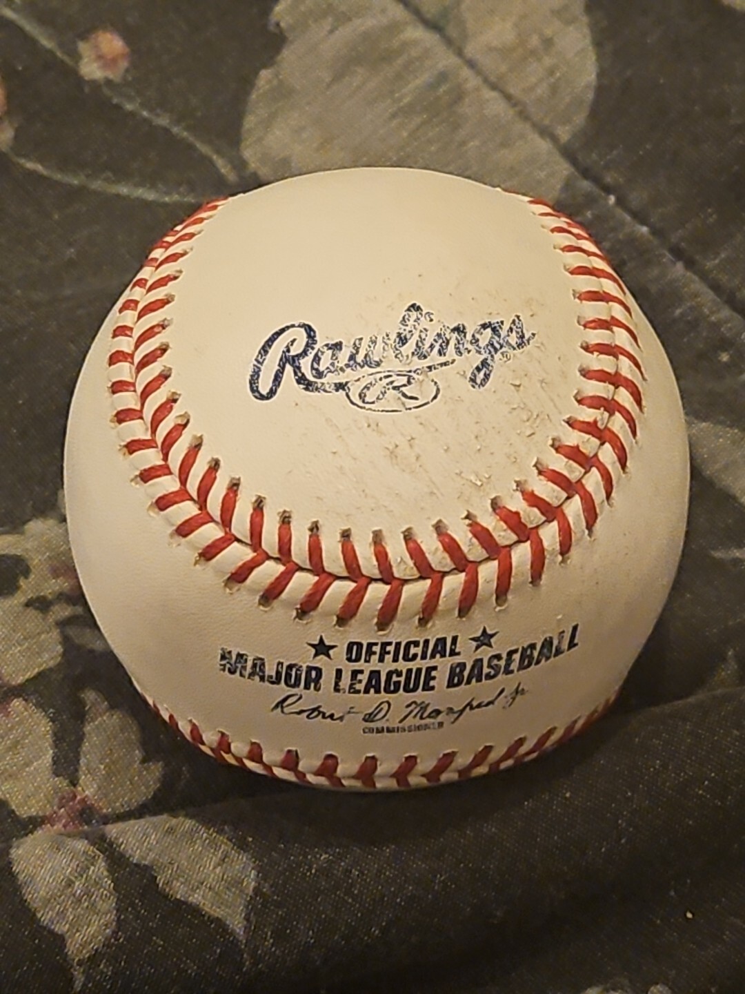 Jeremy Jeffress signed GAME USED baseball autographed romlb official auto mlb 1 view 3