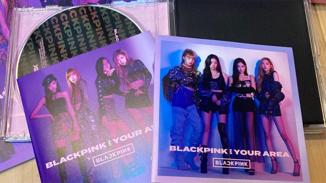BLACKPINK IN YOUR AREA First Limited Album CD DVD Photobook Live K
