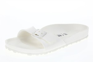 foam birkenstocks white