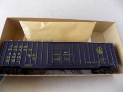 50FT. OUTSIDE BRACED BOX CAR FOR B. & O. BY ATHEARN PO  NOS RTR