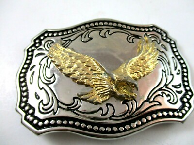 VINTAGE BELT BUCKLE WITH EAGLE | eBay