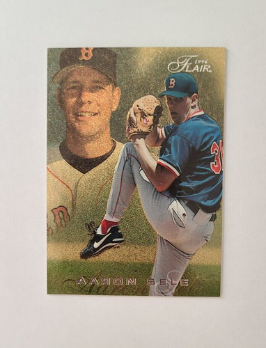1996 Flair Aaron Sele #24 card