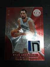 2012-13 Panini Totally Certified Ryan Anderson Red Sick 3 Colour Patch 10/49 SP