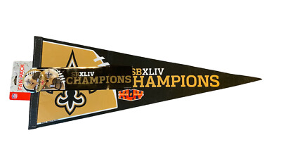 New Orleans Saints NFL Fan Pack Includes: 30” Pennant, Bumper Sticker ...