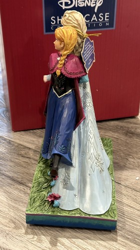 Neu Walt Disney Jim Shore Showcase Anna Elsa Sisters Forever Frozen spielt Musik - Bild 3 von 7