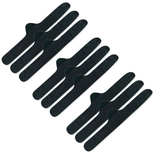 More of Me to Love Cotton & Bamboo Bra Liner 9-Pack, Black - Absorbs Sweat - Picture 13 of 46