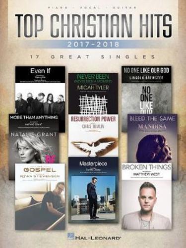 Top Christian Hits of 2017-2018 (Paperback)